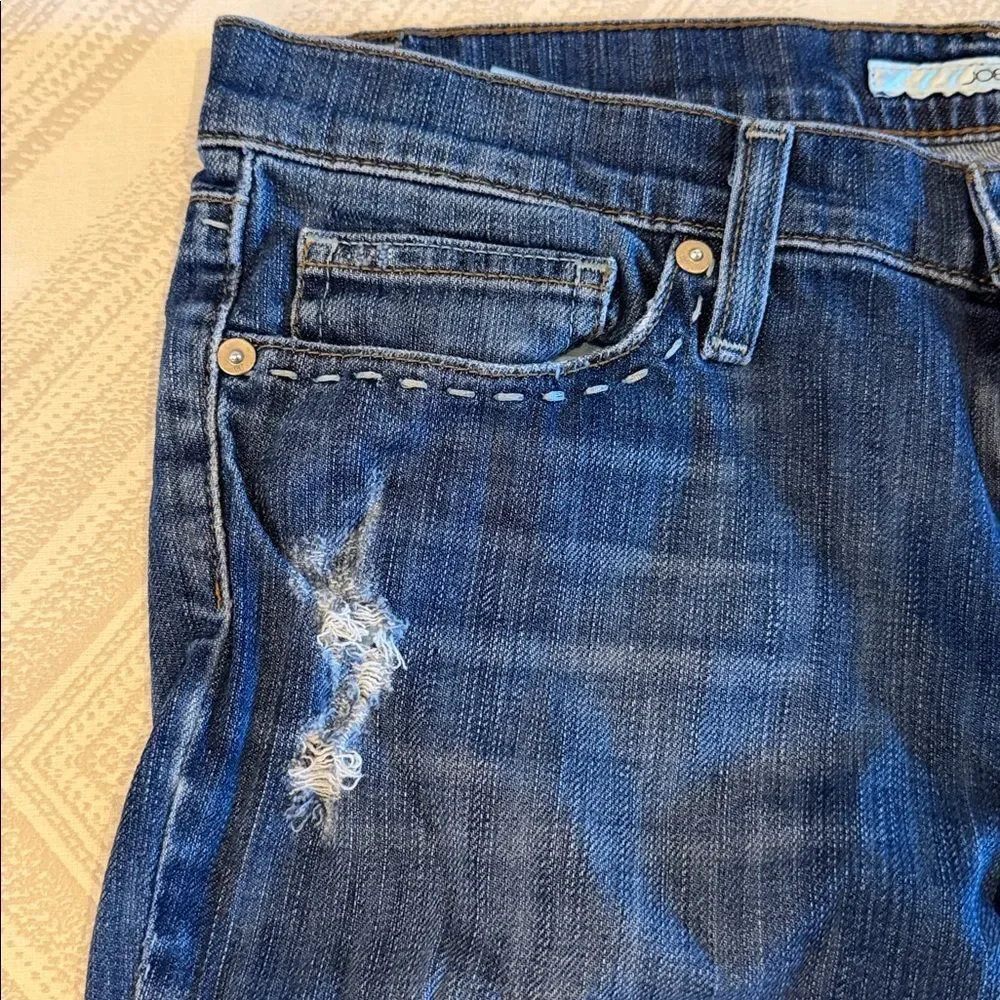 Joe’s Jeans Dark Blue Bootcut Straight Leg Denim Size 28